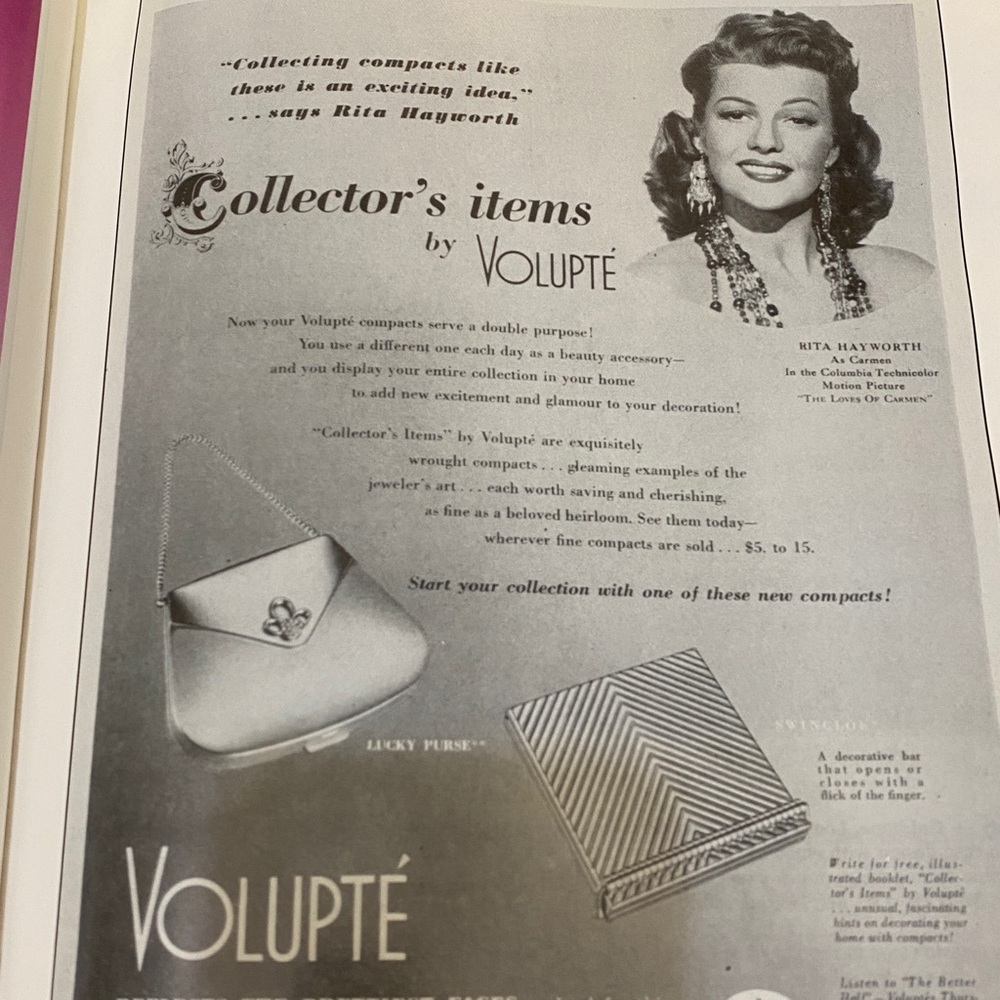 VOLUPTE • RARE COLLECTORS ITEM FROM THE 1940’s • Vintage Makeup clutch - Picture 9 of 9